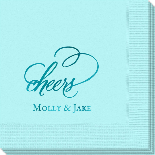 Refined Cheers Napkins